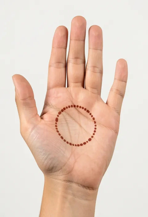 Front Hand Minimal Mehndi Design #418
